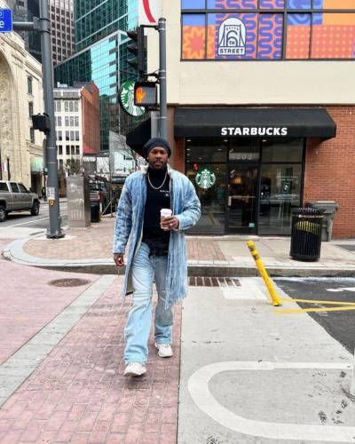 Aroldis Chapman's Casual Coffee Break: A Moment Of Relaxation
