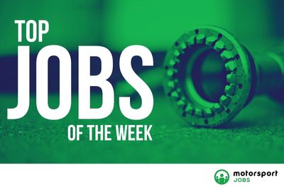 Top five roles on Motorsport Jobs this week
