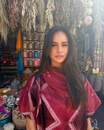Maria Brechane Radiates Elegance And Joy In Marrakech Adventure