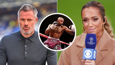 Kate Abdo's boyfriend warns 'obnoxious' Jamie Carragher that if he upsets presenter again 'I'll show up in a physical manner’