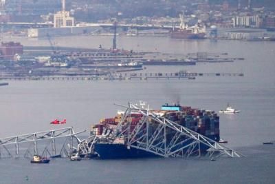 Six Unaccounted For After Baltimore Bridge Collapse