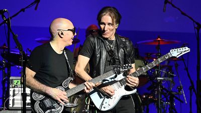 “We were just kids playing together and then he built the song around that”: Joe Satriani says Steve Vai wrote a track for the Satch/Vai album featuring restored audio of the pair jamming as teenagers