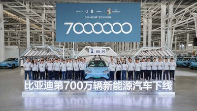 BYD Celebrates Production Of Its 7 Millionth Plug-In Vehicle