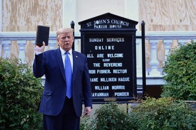 Ahead Of Easter, Trump Selling 'God Bless The USA' Bibles