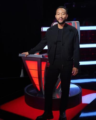 John Legend's Stylish Black Outfit Exudes Elegance And Class