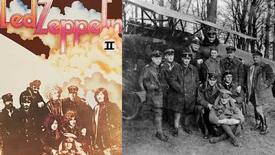 How a photo of notorious German fighter ace the Red Baron provided the cover of Led Zeppelin II