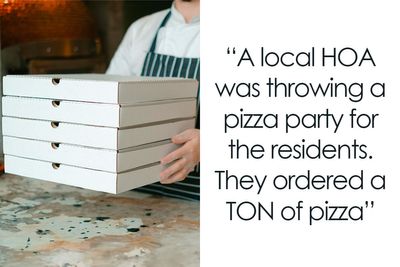 HOA Tips 87 Cents On Huge Pizza Delivery, Regrets It After It Backfires For The Entire Neighborhood