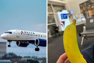 After Delta Agent Scolds Passenger For Taking A Banana, Others Launch Hilarious Mass Protest