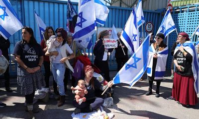 Israeli settlers call for UN agency’s closure in Jerusalem protest