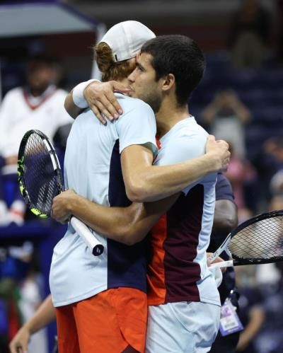 Carlos Alcaraz And Jannik Sinner's Heartfelt Tennis Moment