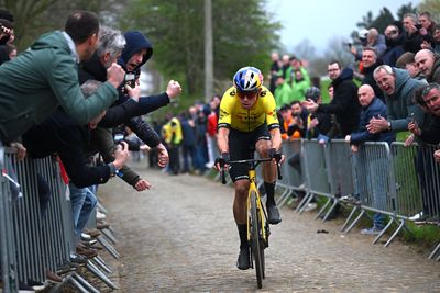 Wout van Aert out of Tour of Flanders and Paris-Roubaix after breaking multiple bones in Dwars door Vlaanderen crash