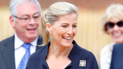 Duchess Sophie’s voluminous golden ponytail is the spring/summer up-do that we’re recreating