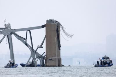 Authorities Transition To Salvage Operation In Maryland Bridge Collapse