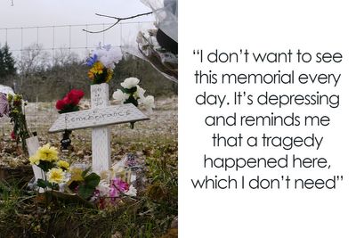 Man Asks If He’d Be A Jerk To Ask Parents To Remove Their Child’s Memorial From His Property