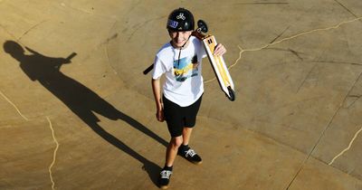Young skateboarder puts his nose to the grindstone for new skate park