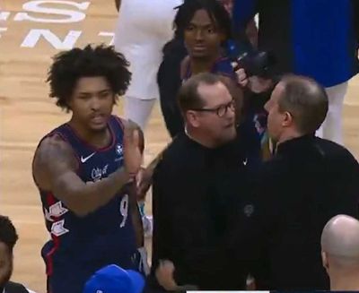 Lip-readers think Kelly Oubre called referees NSFW names over a potential missed call