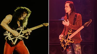 “That was my favorite Eddie guitar. It was always the most magical one”: Nuno Bettencourt has had a custom ‘Bumblebee’ Washburn N4 made as a tribute to Eddie Van Halen