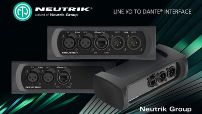 Neutrik Americas Has Three Successor Products to Its Dante/Analog Interface