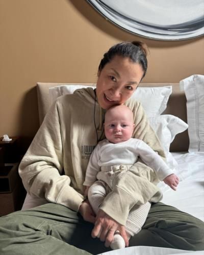Michelle Yeoh Embraces Baby In Heartwarming Moment Of Joy