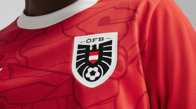 The Austria Euro 2024 home kit is out, featuring a bespoke artistic theme