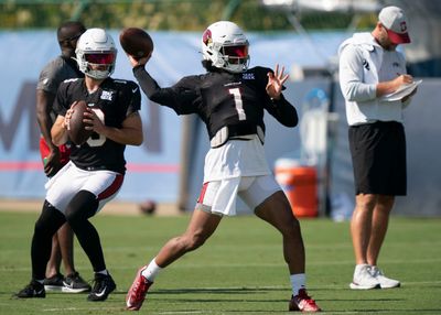 Who will the Cardinals practice against during training camp this year?
