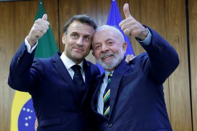 Lula, Macron Find Common Ground, Despite Ukraine Shadow