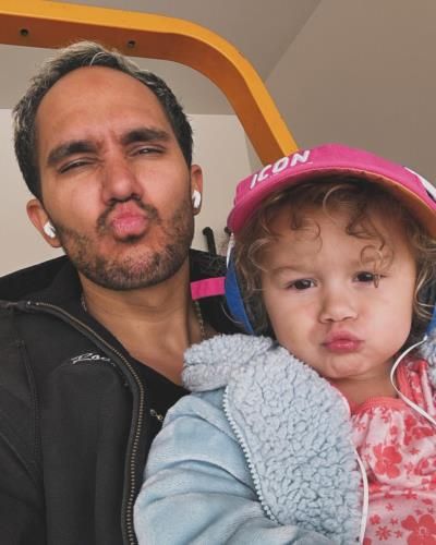 Carlos Penavega's Heartwarming Selfies With Daughter Capture Precious Moments