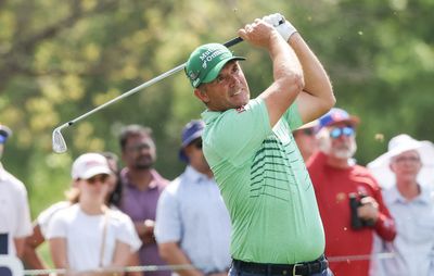 Watch: Padraig Harrington hits incredible recovery shot from knees at Texas Children’s Houston Open