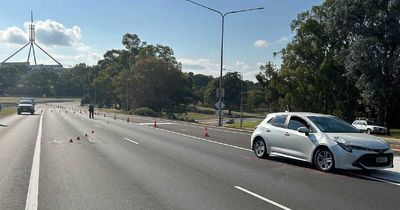 Pedestrian in critical care after collision with car