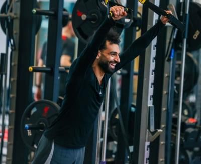 Mohamed Salah's Dynamic Training Routine Revealed Through Captivating Images