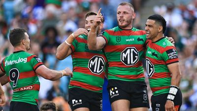 Rabbitohs hold off Dogs to ease pressure on Demetriou