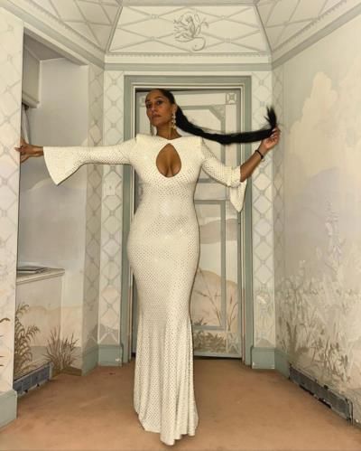 Tracee Ellis Ross Elevates Fashion With White Hot Style Choices
