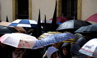 Easter processions cancelled in southern Spain due to rainstorms