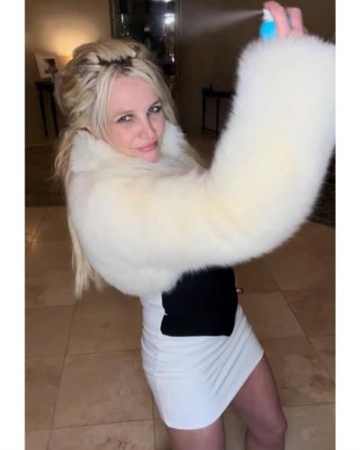 Britney Spears Radiates Glamour In Striking Black And White Photoshoot