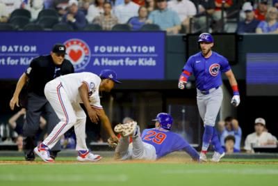 Controversial Call Leads To Rangers' Opening Day Victory