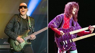 “They’re gonna see someone who’s hell-bent on being the most respectful guitar player to the legacy of Eddie”: Joe Satriani issues update on his mission impossible – nailing Eddie Van Halen’s guitar parts