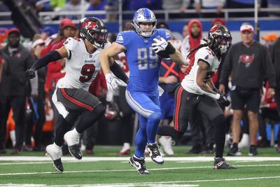 49ers sign Lions tight end Brock Wright to restricted free agent offer sheet
