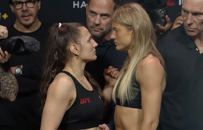 UFC on ESPN 54 faceoff video: Height disparity noticeable for Erin Blanchfield vs. Manon Fiorot