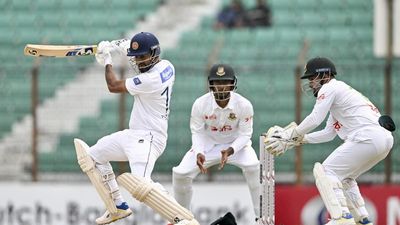 Sri Lanka reaches 314-4 at stumps on opening day of 2nd test against Bangladesh