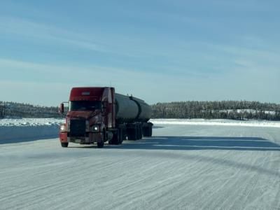 Canada's Mild Winter Disrupts Arctic Diamond Mine Ice Road