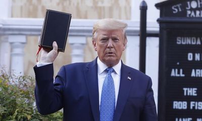 Trump selling Bibles may be desperation – but that shouldn’t cheer anyone up