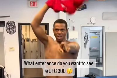 Jamahal Hill shares some awesomely bad UFC 300 walkout ideas – and we hope he follows through