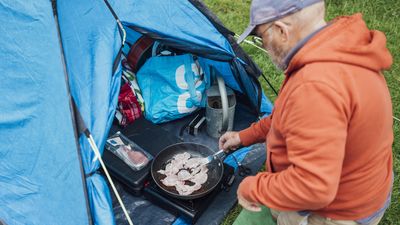 Can you cook inside a tent safely?