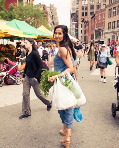 Padma Lakshmi's Urban Excursion: A Radiant Connection With Nature