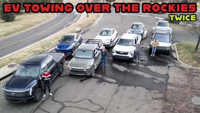 Mountain Towing Test: Chevy Silverado EV Beats Cybertruck, Rivian R1T And Ford F-150 Lightning
