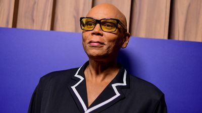 RuPaul makes the case for loud luxury with marble floors in his designer-approved entryway