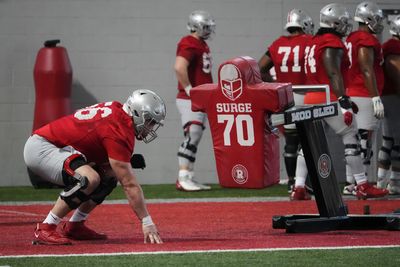 Ohio State offensive lineman loses black stripe