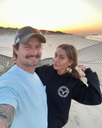 Capturing Love: Ashley Horner's Beach Selfies With Partner