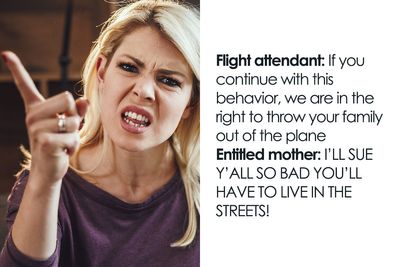 “Entitled Mom Thinks I Should Give My Plane Seat To Her Spoiled Brat, Fights Over It”