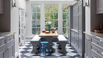How to paint checkerboard floors to create a smart, fashionable finish
